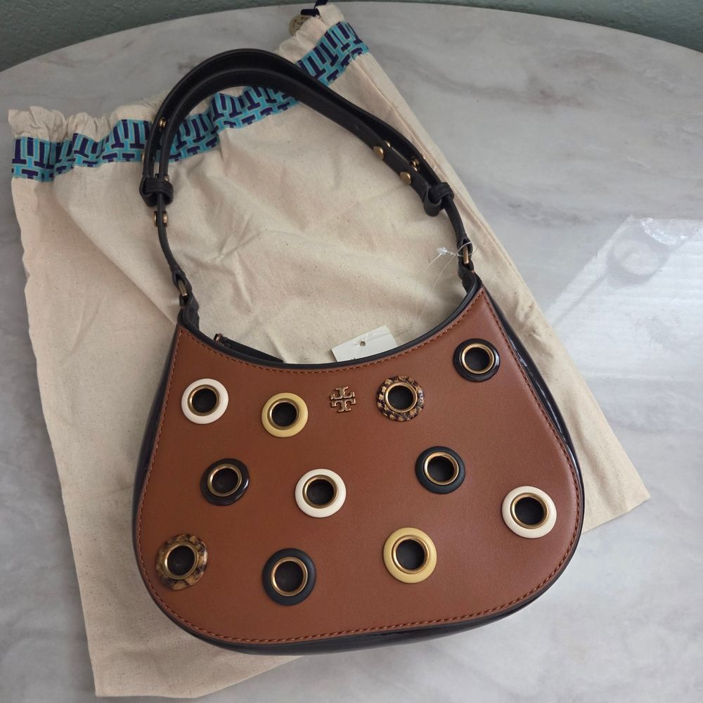 Tory Burch Emerson Grommet Convertible Shoulder Bag